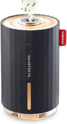Ήρεμοι τρόποι υδρονέφωσης δεξαμενών USB 2 υγραντών 280ml αέρα κρεβατοκάμαρων ψιθύρου