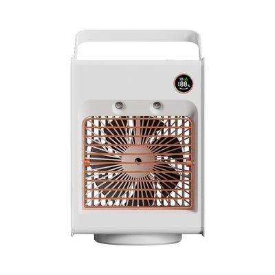 Ποιότητα  Rechargeable USB Air Cooler Fan 4000mAh Battery Nano Ice Mist Fan Εργοστάσιο