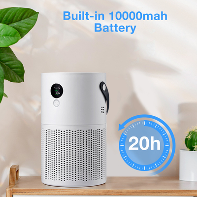 10000mAh έξυπνο H13 αληθινό Hepa οικιακού αέρα λευκό εξαγνιστών AP01