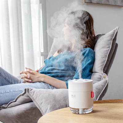 Υπερηχητικός φορητός μίνι υγραντής 500ml